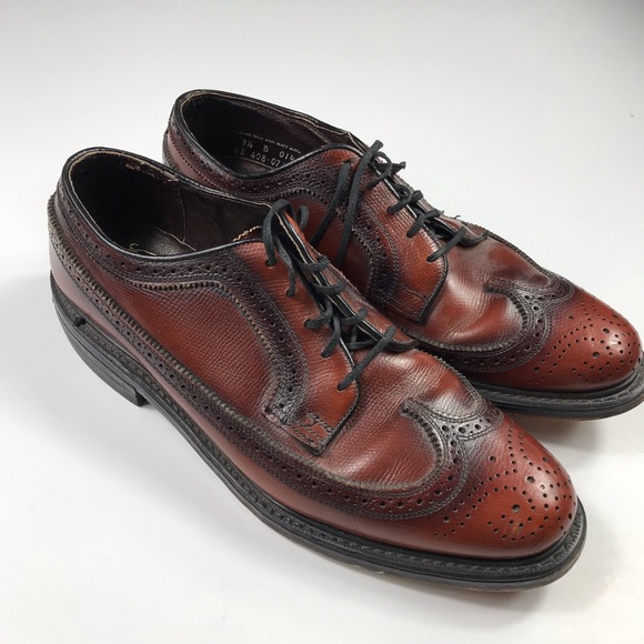 Men's Coburne Square Classic Wingtip Oxford shoes - Picture 1 of 11